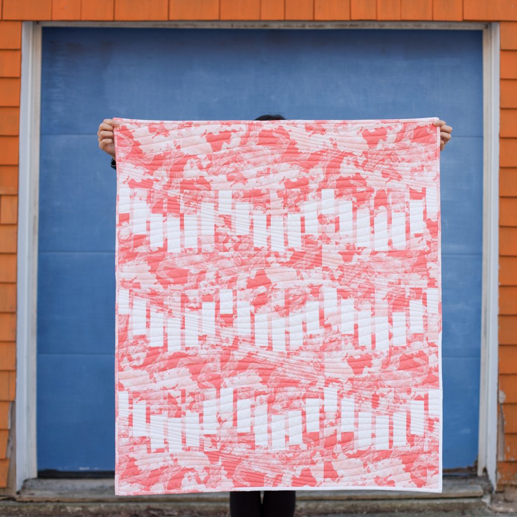 Modern quilt pattern by 3rd Story Workshop