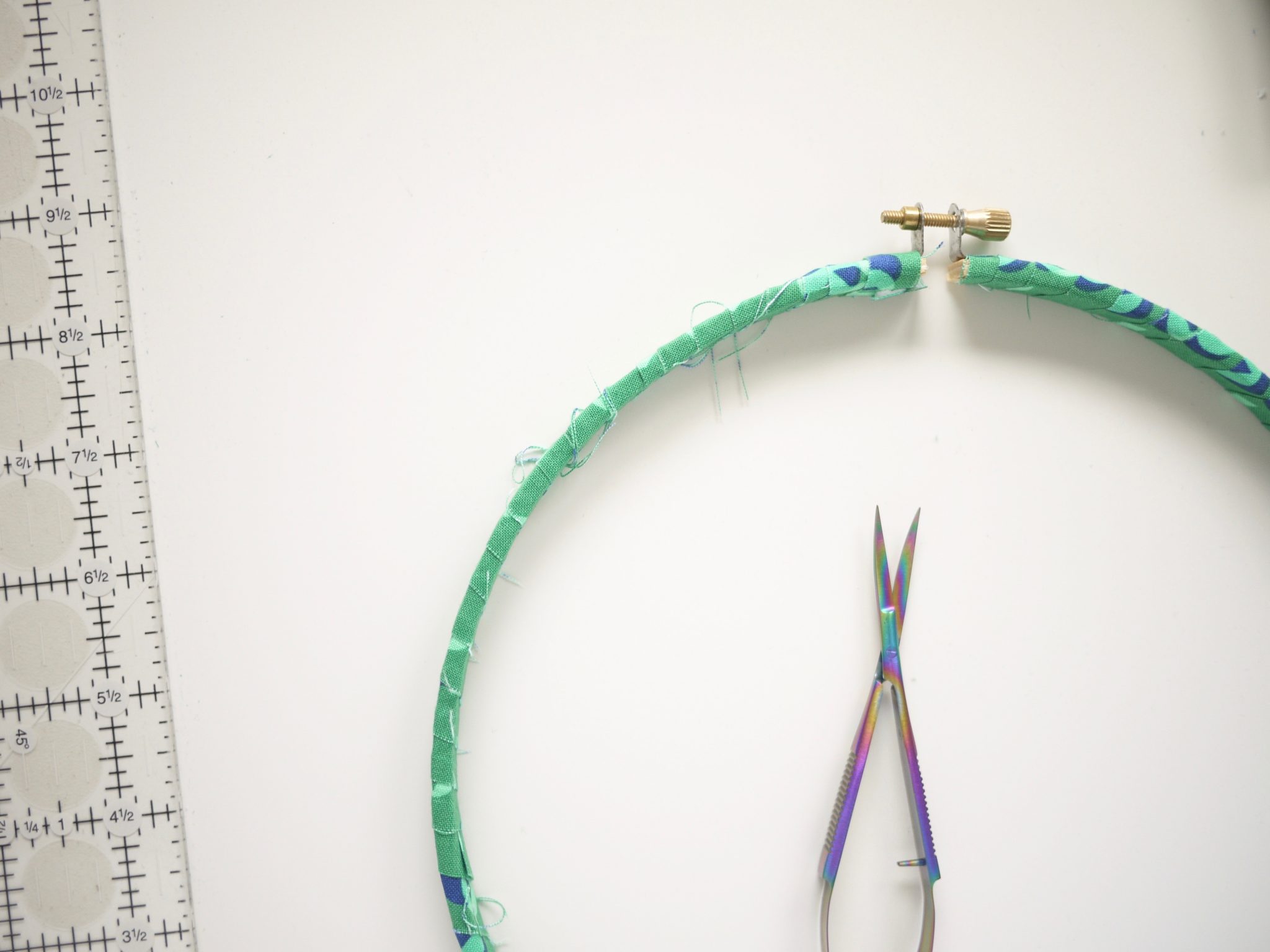 Tutorial: Wrapping Your Embroidery Hoop