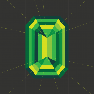 Emerald Cut – Digital Pattern | 3rd Story Workshop
