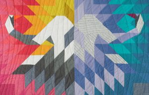 Swan Quilt, Andrea Tsang Jackson, 3rd Story Workshop, Quilt Pattern