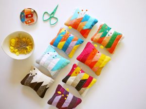 3rd Story Workshop - Pin Cushions, Colour