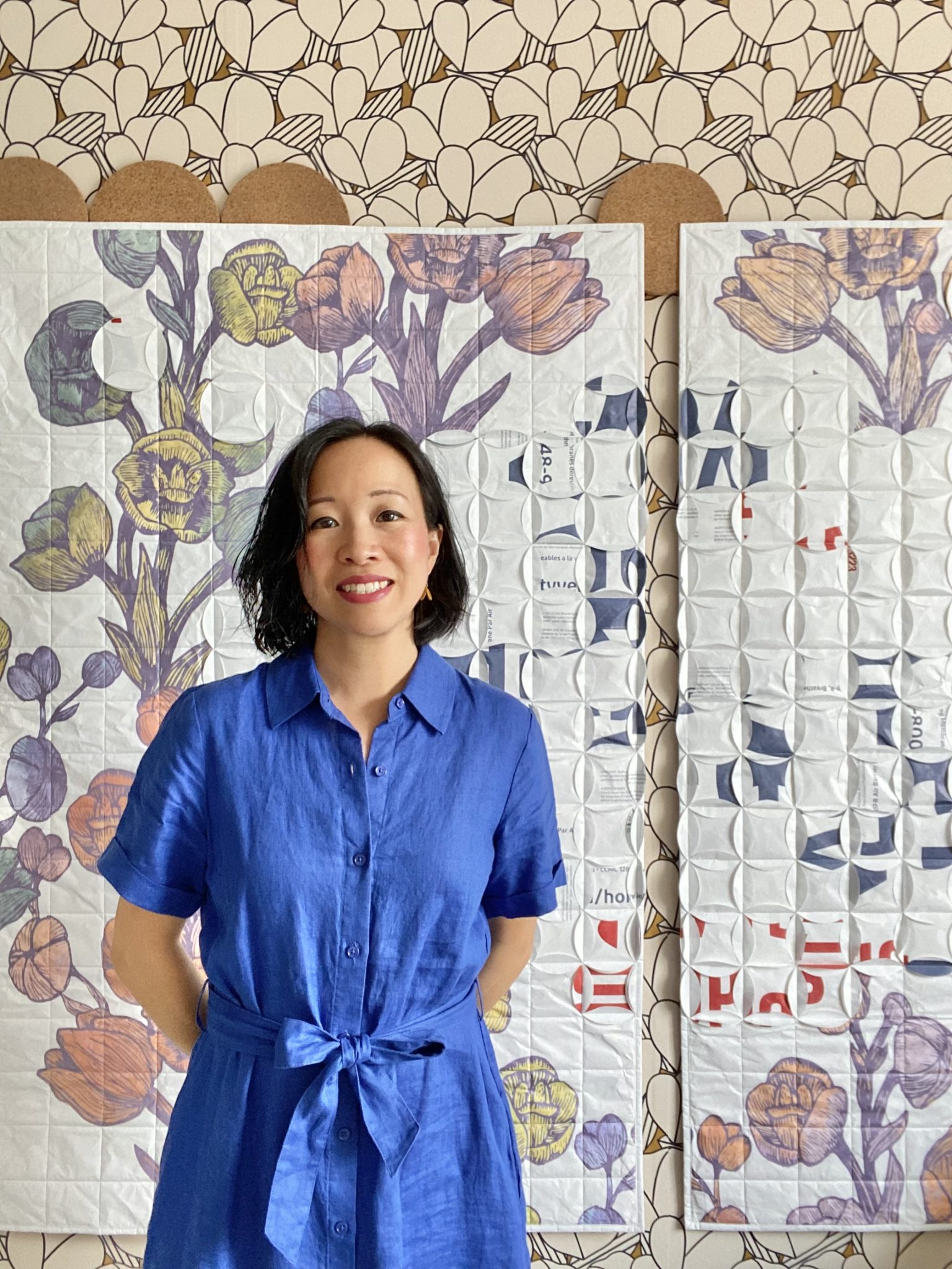 We belong to one another - Andrea Tsang Jackson - Tyvek Quilt