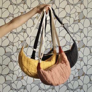 Quilted Crescent Bag - 3rd Story Workshop