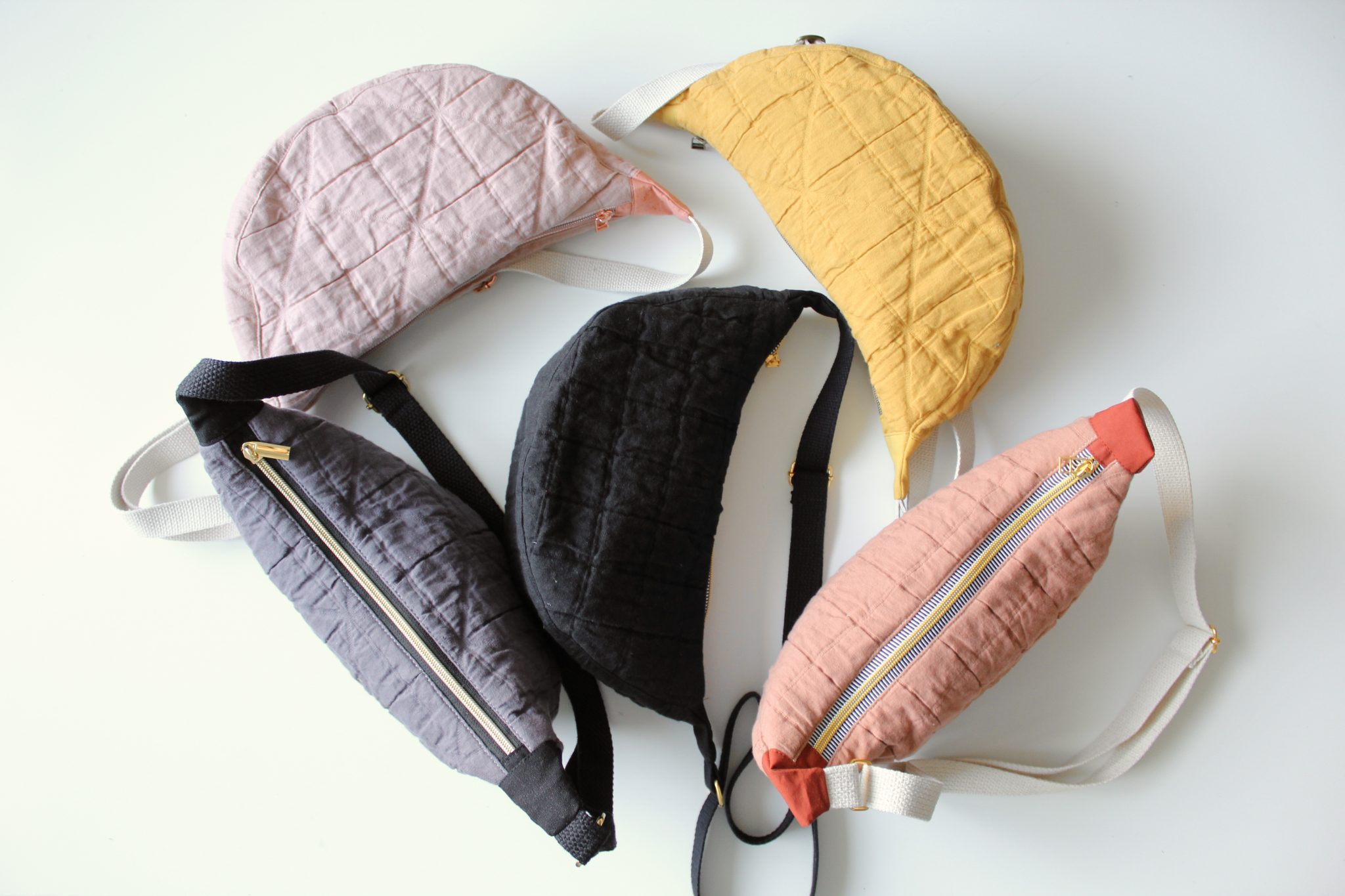 Quilted Crescent Bag - 3rd Story Workshop Quilted Crescent Bag - 3rd Story Workshop