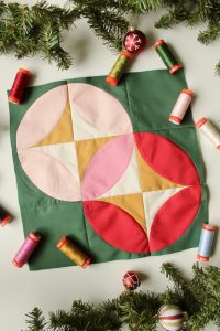 Holiday Zest Quilt Block | 3rd Story Workshop