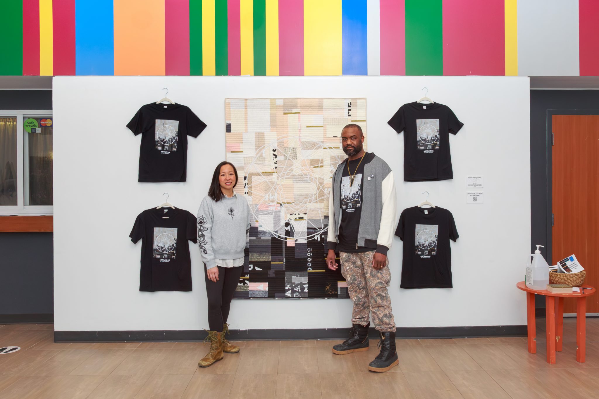 We belong to one another - Andrea Tsang Jackson - Tyvek Quilt