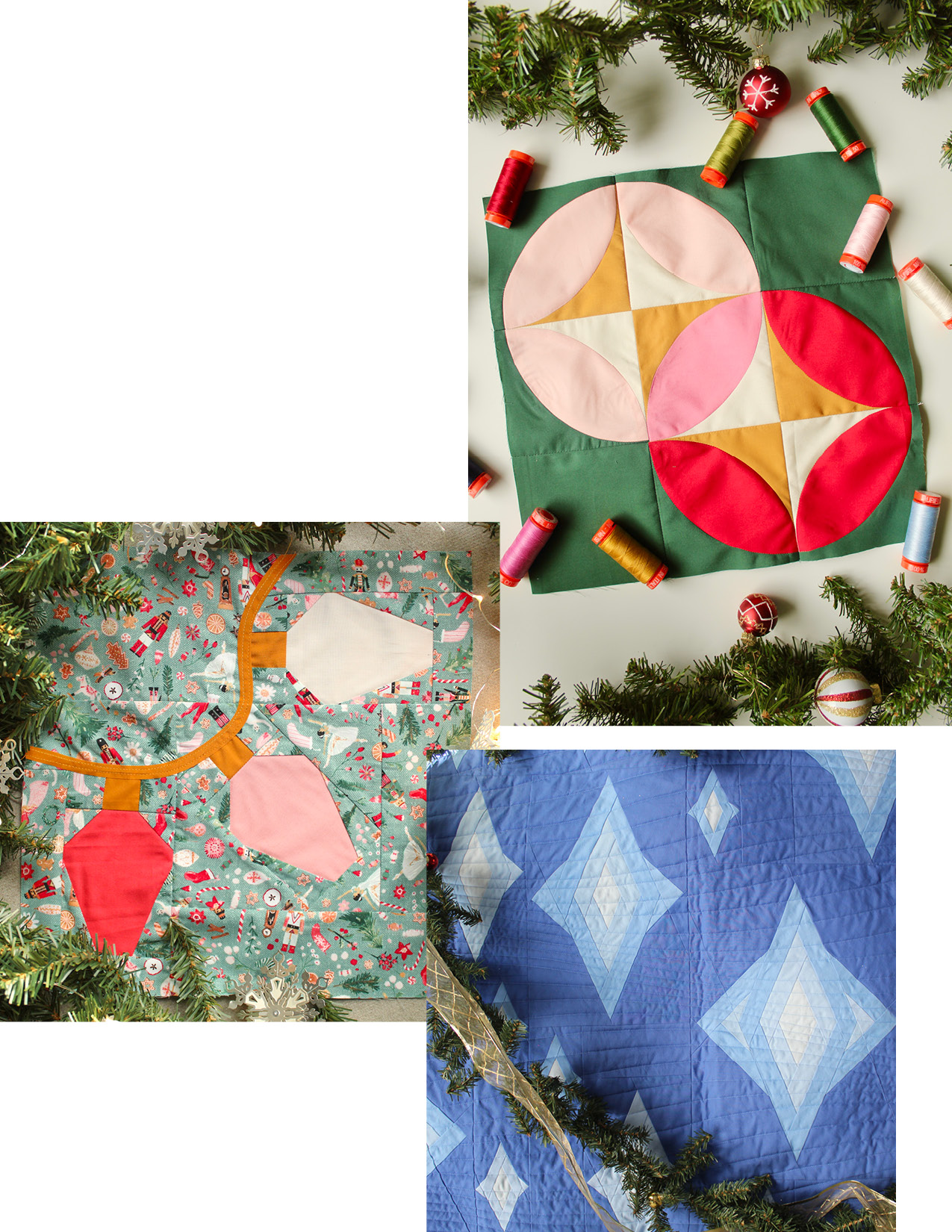 3rd Story Workshop - Holiday Quilt Block Bundle